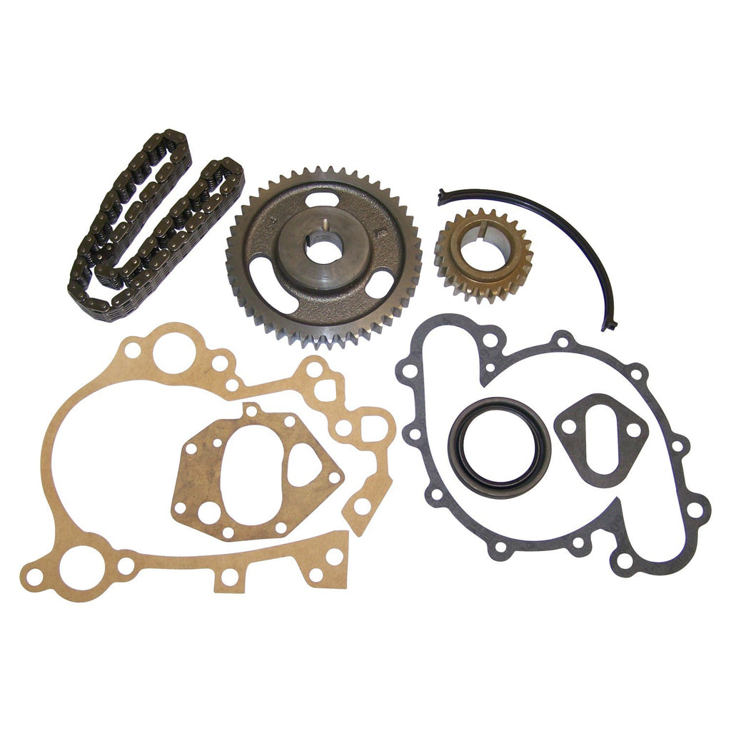 Crown Automotive Jeep Replacement 3185270K Timing Chain Kit for 1971-1979 Jeep CJs, SJ, J-Series, C104 w/ 8 Cylinder Engine for Select Jeep CJ5, Jeep CJ6, Jeep CJ7, Jeep Cherokee, Jeep Commando, Jeep Grand Wagoneer, Jeep J-100, Jeep J-2500, Jeep J-2600,