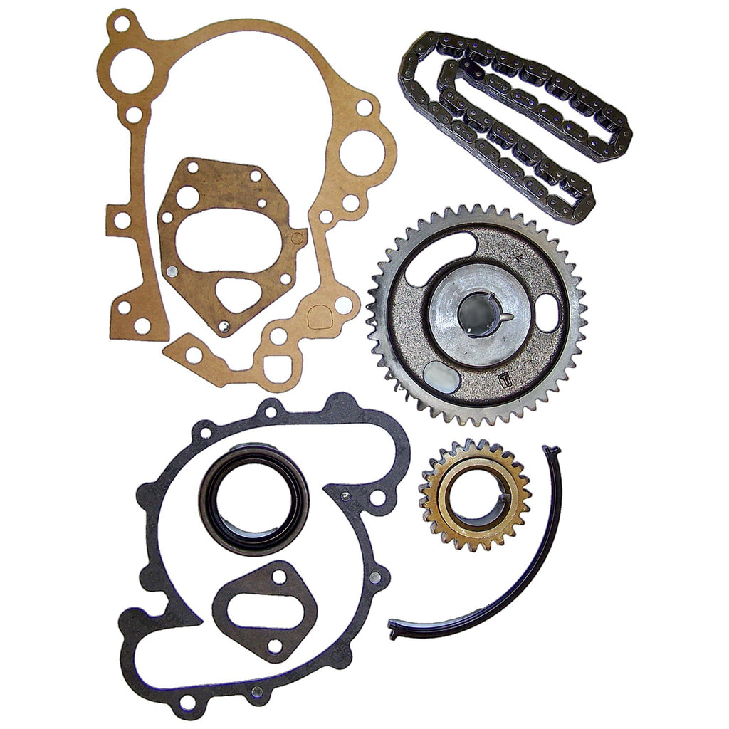 Crown Automotive Jeep Replacement 3185270K Timing Chain Kit for 1971-1979 Jeep CJs, SJ, J-Series, C104 w/ 8 Cylinder Engine for Select Jeep CJ5, Jeep CJ6, Jeep CJ7, Jeep Cherokee, Jeep Commando, Jeep Grand Wagoneer, Jeep J-100, Jeep J-2500, Jeep J-2600,