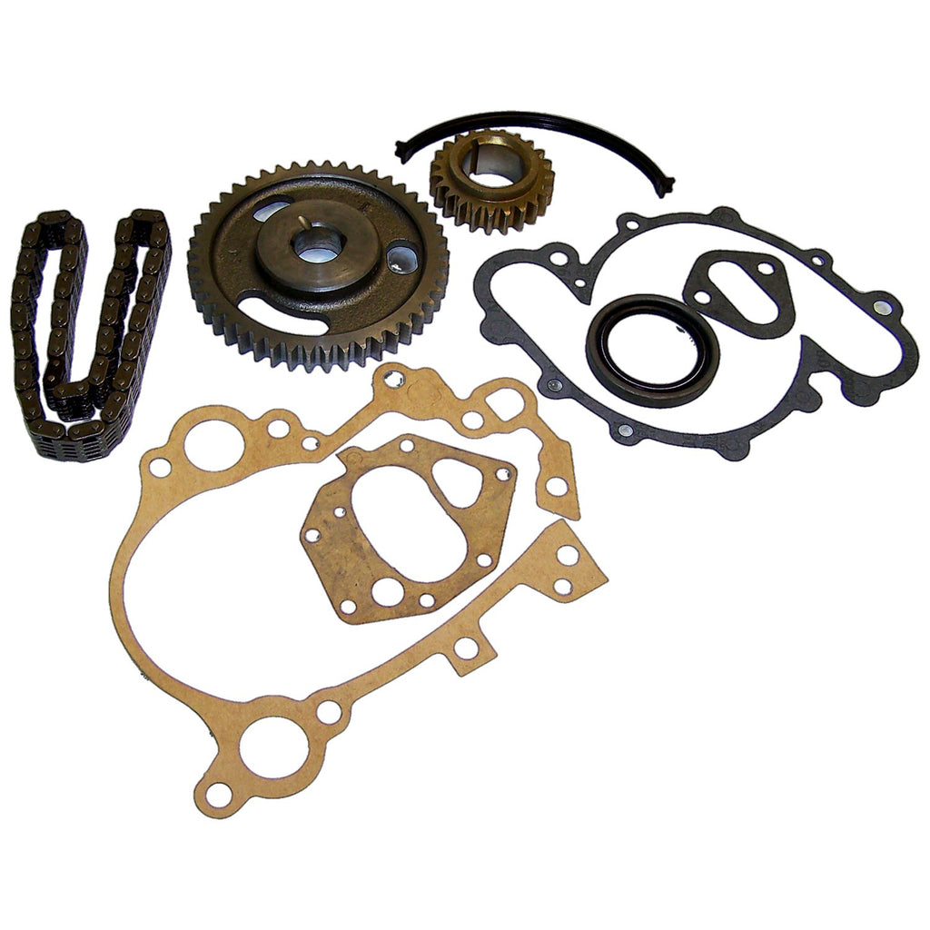Crown Automotive Jeep Replacement 3185270K Timing Chain Kit for 1971-1979 Jeep CJs, SJ, J-Series, C104 w/ 8 Cylinder Engine for Select Jeep CJ5, Jeep CJ6, Jeep CJ7, Jeep Cherokee, Jeep Commando, Jeep Grand Wagoneer, Jeep J-100, Jeep J-2500, Jeep J-2600,