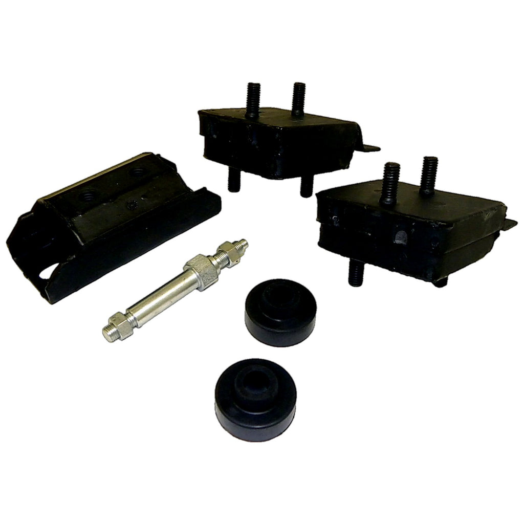 Crown Automotive Jeep Replacement 3186107K Engine and Transmission Mount Kit for 76-91 Jeep CJs, SJ, J-Series w/ AMC V8 Eng for Select Jeep CJ5, Jeep CJ7, Jeep Cherokee, Jeep Grand Wagoneer, Jeep J10, Jeep J20, Jeep Wagoneer