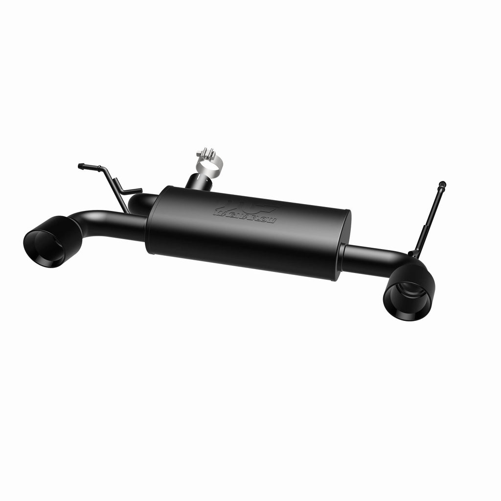 MagnaFlow Exhaust Products 15160 Street Series Black Coated Axle Back System for Select Jeep Wrangler, Jeep Wrangler JK