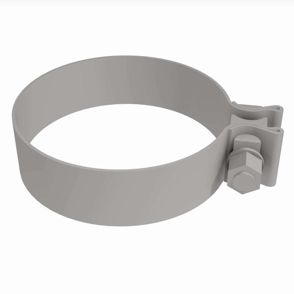 MagnaFlow Exhaust Products 10166 10 pk - Lap Joint Band Clamp - 4.00in.