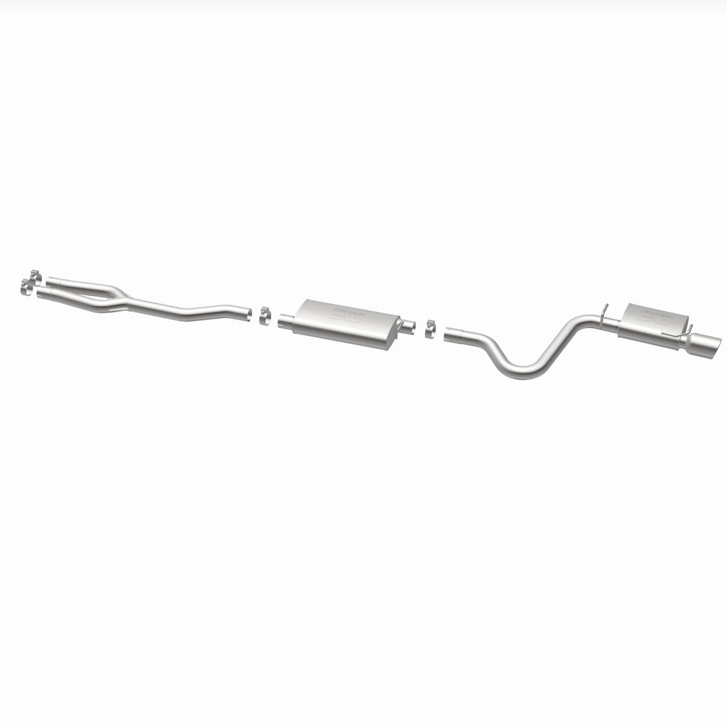 MagnaFlow Exhaust Products 16635 Street Series Polished Cat-Back System for Select Dodge Charger, Dodge Magnum