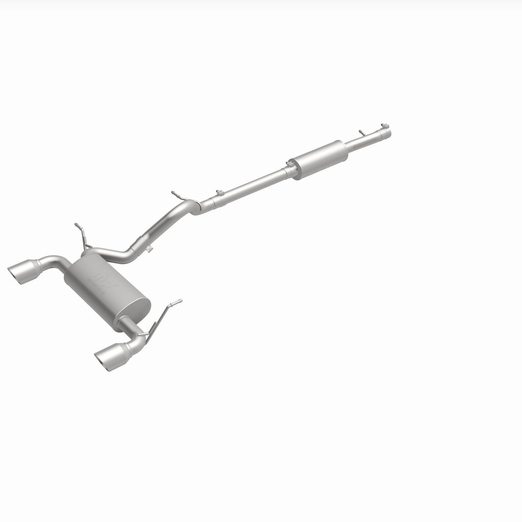 MagnaFlow Exhaust Products 19327 Street Series Black Coated Cat-Back System for Select Jeep Wrangler, Jeep Wrangler JK