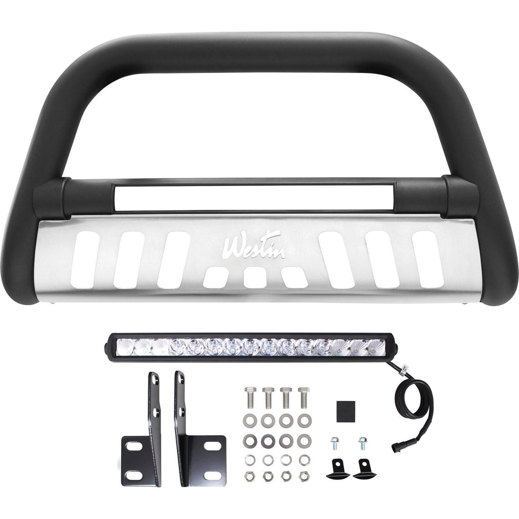 Westin 32-2255L Ultimate LED Bull Bar for Select Toyota Sequoia, Toyota Tundra