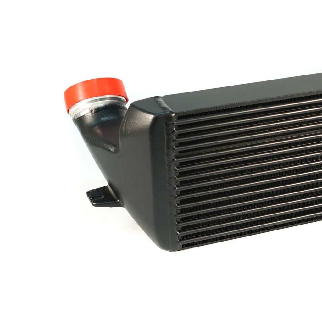 ~(32-Lbs.-30X12x12)~-Bmw-E90--E91--E92--E93-335I(Xi)-High-Performance-Stepped-Core-BarPlate-Intercooler-(Also-Fits-E82--E88-135I-E82-M-Coupe-E84-X1-35Ix-E89-Z4-35I(S)-Roadster)(Black)