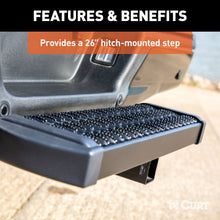 Load image into Gallery viewer, CURT 32001 Grip Step Receiver Hitch Step