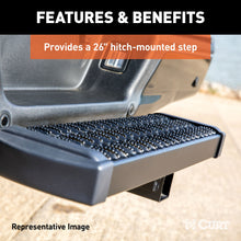 Load image into Gallery viewer, CURT 32002 Grip Step Receiver Hitch Step with 6" Drop