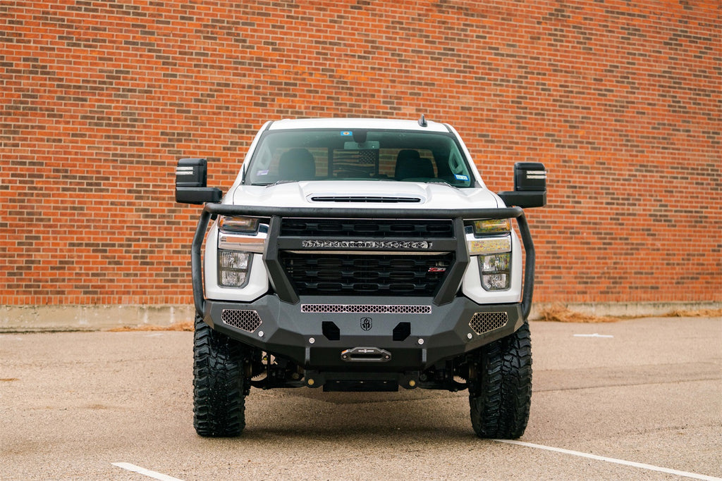 Road Armor 3202EF7B Evolution Front Bumper for Select Chevrolet Silverado HD, Chevrolet Silverado HD