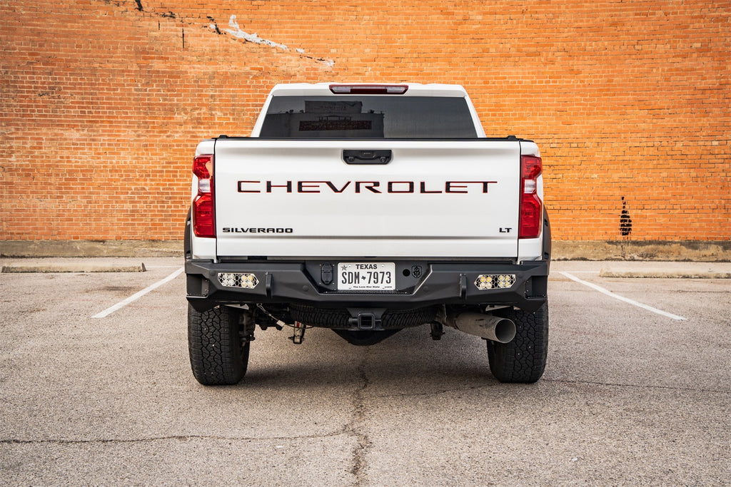 Road Armor 3202ER0B Evolution Rear Bumper for Select Chevrolet Silverado HD, Chevrolet Silverado HD, GMC Sierra HD, GMC Sierra HD