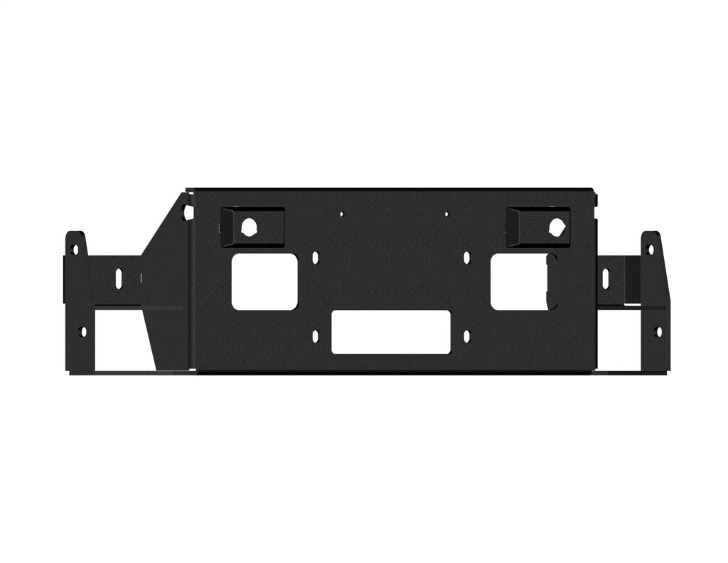 Road Armor 3202VF-WPB Vaquero Winch Plates for Select Chevrolet Silverado HD, Chevrolet Silverado HD