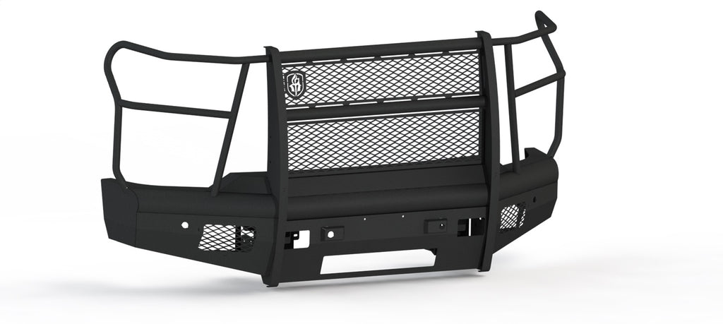 Road Armor 3202VF6B Vaquero Non-Winch Front Bumper for Select Chevrolet Silverado HD, Chevrolet Silverado HD