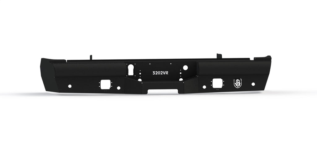 Road Armor 3202VR0B Vaquero Non-Winch Rear Bumper for Select Chevrolet Silverado HD, Chevrolet Silverado HD, GMC Sierra HD, GMC Sierra HD