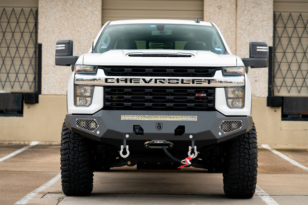 Road Armor 3202EF0B Evolution Front Bumper for Select Chevrolet Silverado HD, Chevrolet Silverado HD