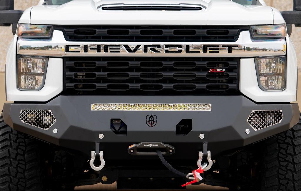 Road Armor 3202EF0B Evolution Front Bumper for Select Chevrolet Silverado HD, Chevrolet Silverado HD