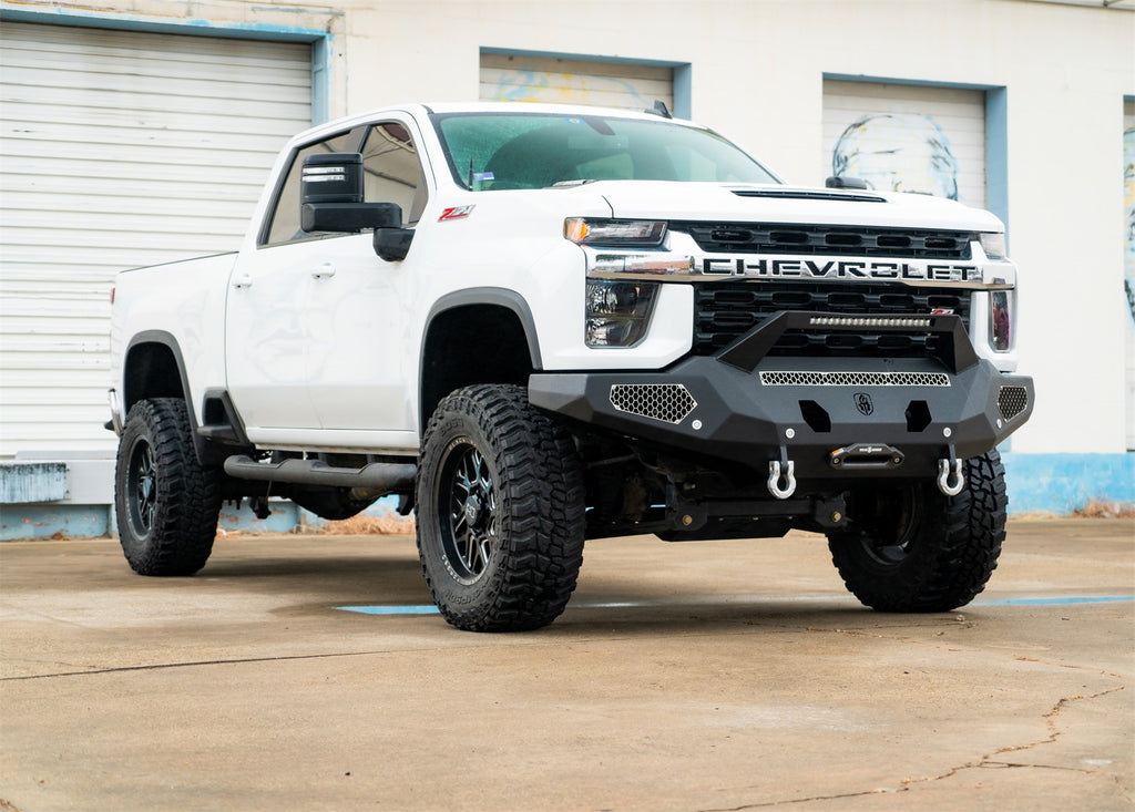 Road Armor 3202EF3B Evolution Front Bumper for Select Chevrolet Silverado HD, Chevrolet Silverado HD