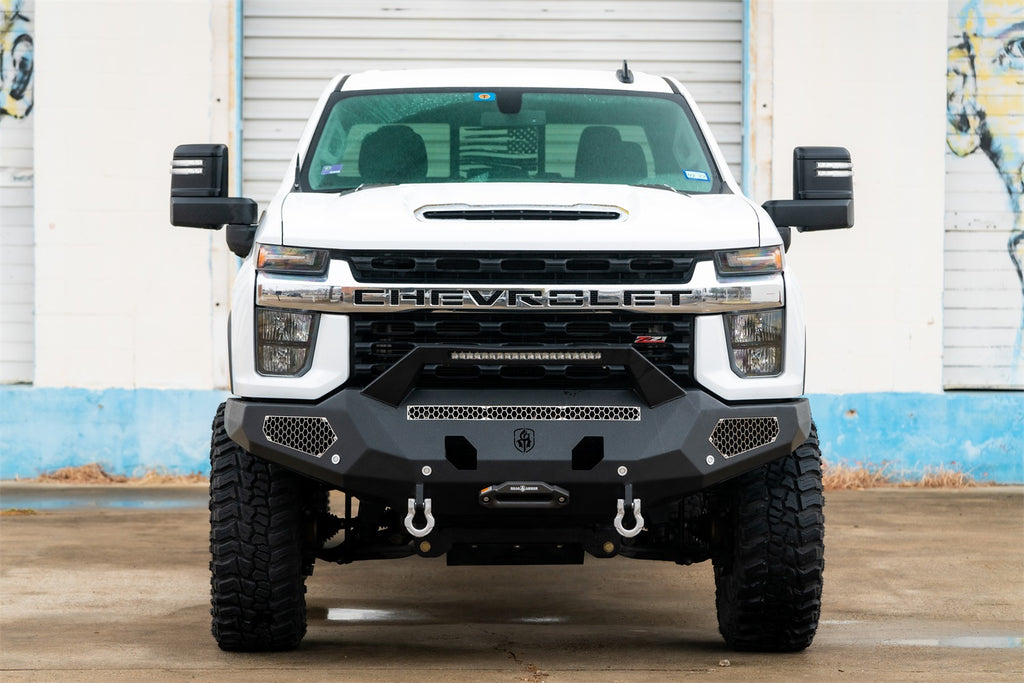 Road Armor 3202EF3B Evolution Front Bumper for Select Chevrolet Silverado HD, Chevrolet Silverado HD