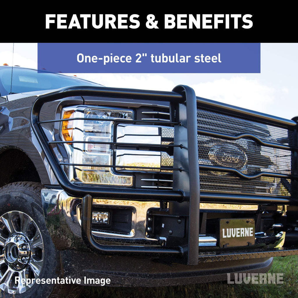Luverne 320713-321411 Prowler Max-Black-Front Frame-Reinforcement Compatible - Truck Part Superstore