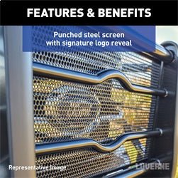 Luverne 320923 LUVERNE 320923 Prowler Max Black Steel Grille Guard (No Brackets) for Select Ford Expedition, Ford F-150