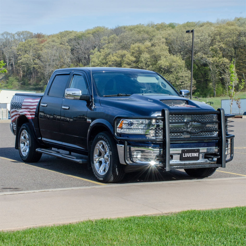 Luverne 320933 LUVERNE 320933 Prowler Max Black Steel Grille Guard (No Brackets) for Select Dodge Ram 1500, Ram 1500, Ram Classic