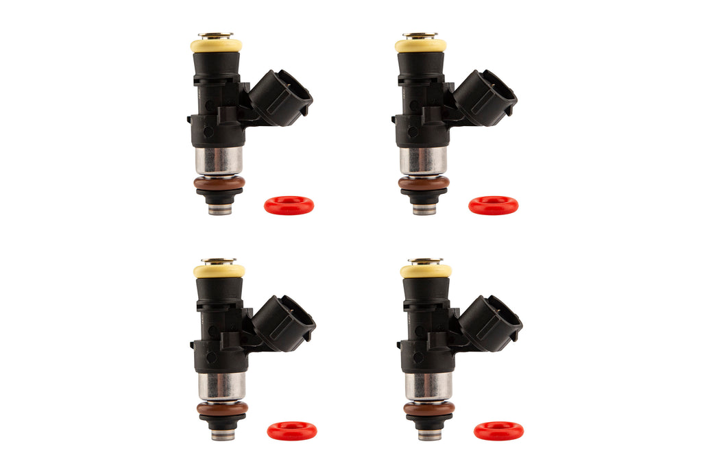 FAST 32107-4 Precision-Flow LS3/LS7 Profile 242 lb/hr High–Impedance Injectors - Set of 4 for Select Chevrolet Camaro, Chevrolet Corvette, Chevrolet SS, Pontiac G8