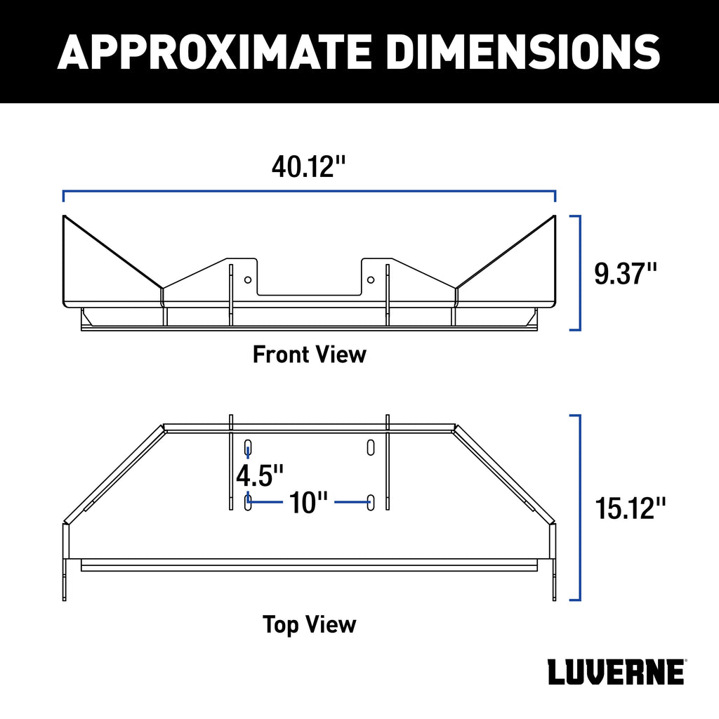 Luverne 321126 WINCH TRAY FOR PROWLER MAX - Truck Part Superstore