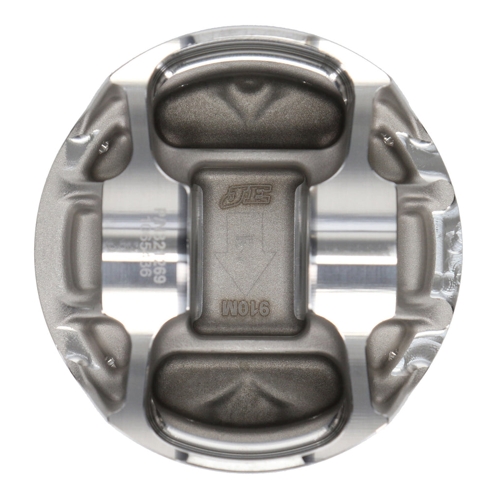 Piston-Single,-2618,-Inv-DomeDish,-3.760-Bore,-1.350-Cd,-0.905-Pin,-Set-Of-1.