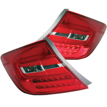 Load image into Gallery viewer, ANZO USA 321304 Tail Light Assembly for Select Honda Civic