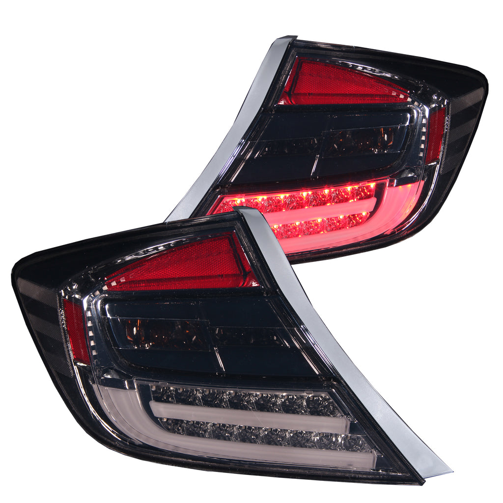 ANZO USA 321306 Tail Light Assembly for Select Honda Civic