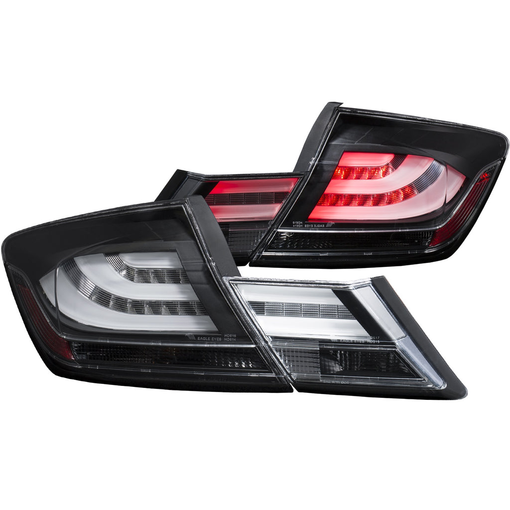 ANZO USA 321323 Tail Light Assembly for Select Honda Civic