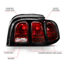 Load image into Gallery viewer, ANZO USA 321350 Tail Light Assembly for Select Ford Mustang