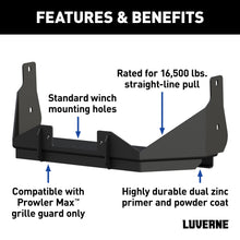 Load image into Gallery viewer, Luverne 321526 Prowler Max Winch Mounting Platform; 16;500 lbs; Select Ford F-150 - Truck Part Superstore