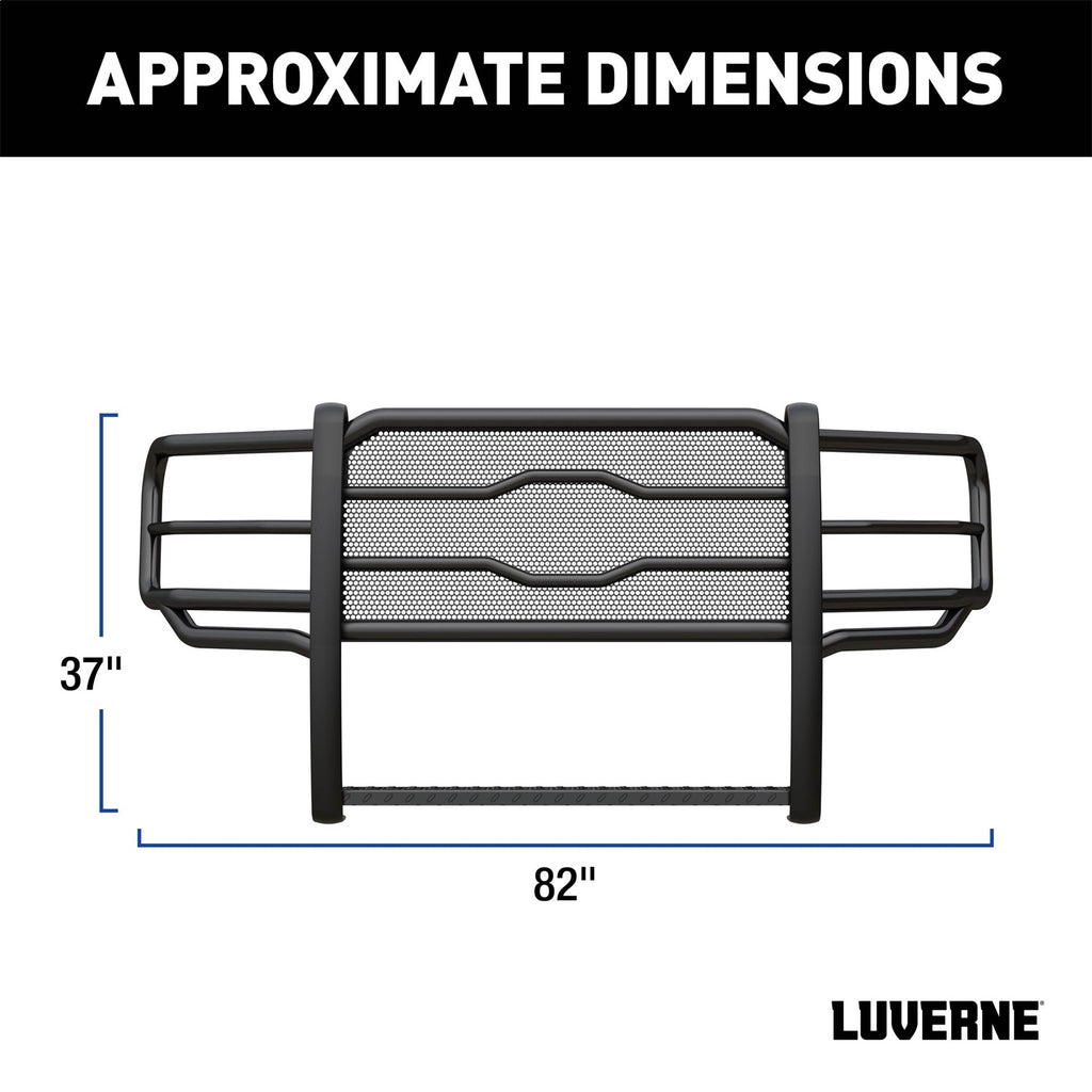 Luverne 321800 LUVERNE 321800 Prowler Max Black Steel Truck Grille Guard; Compatible with Selec for Select Ford F-150