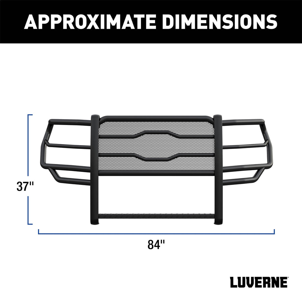Luverne 321802 LUVERNE 321802 Prowler Max Black Steel Truck Grille Guard; Compatible with Selec for Select Chevrolet Silverado 1500, Chevrolet Silverado LTD