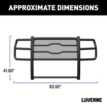 Load image into Gallery viewer, Luverne 321803 LUVERNE 321803 Prowler Max Black Steel Truck Grille Guard; Compatible with Selec for Select Chevrolet Silverado HD, Chevrolet Silverado HD