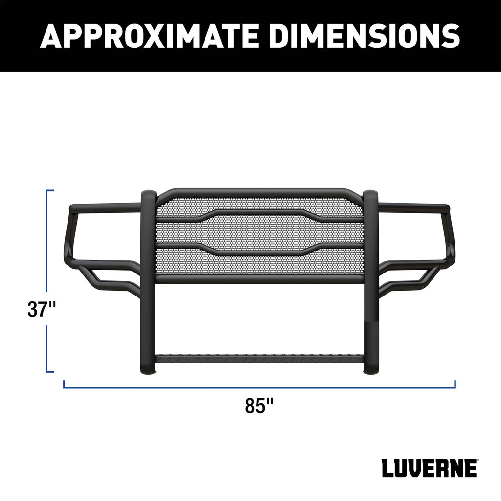 Luverne 321804 LUVERNE 321804 Prowler Max Black Steel Truck Grille Guard; Compatible with Selec for Select Ram 2500, Ram 3500, Ram 4500, Ram