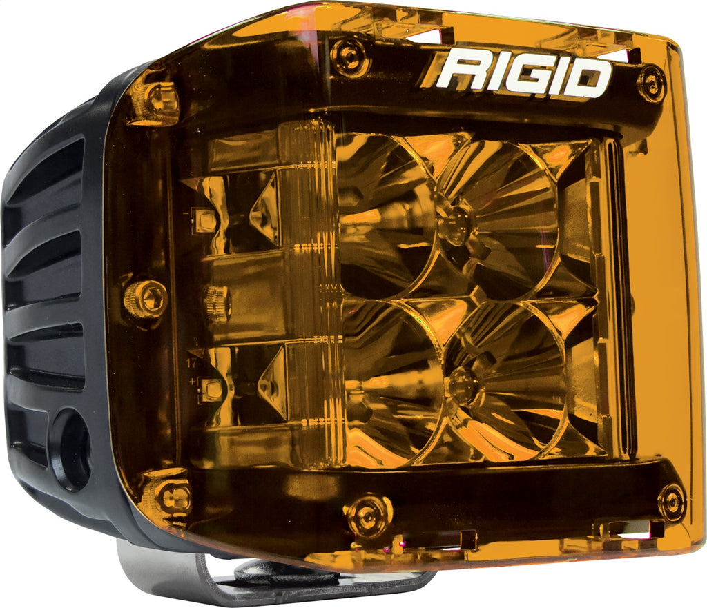 Rigid Industries 32183 RIGID Light Cover For D-SS Series LED Lights; Amber ; Single