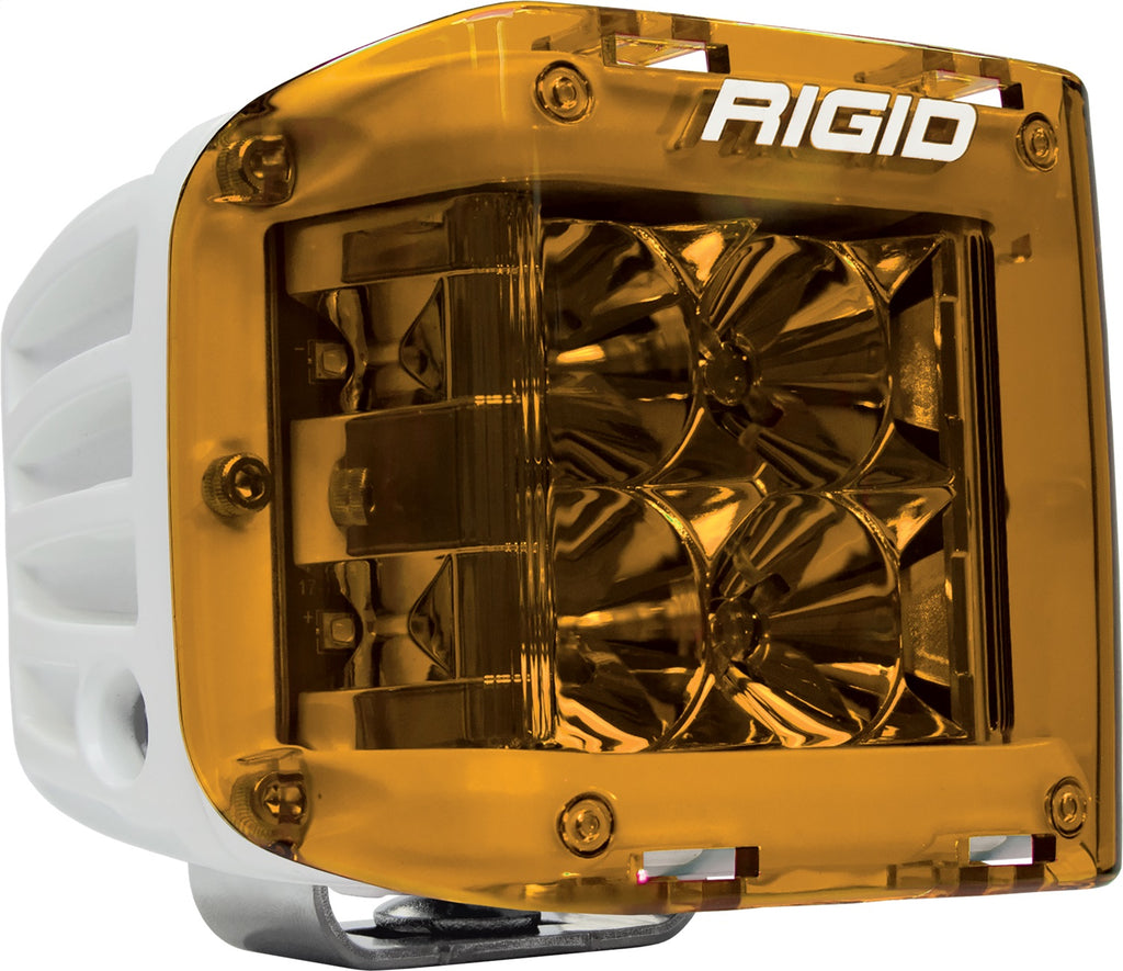 Rigid Industries 32183 RIGID Light Cover For D-SS Series LED Lights; Amber ; Single