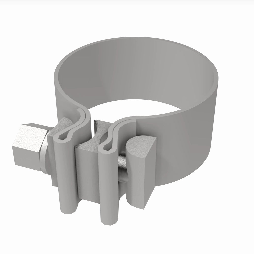 MagnaFlow Exhaust Products 10161 10 pk - Lap Joint Band Clamp - 2.25in.
