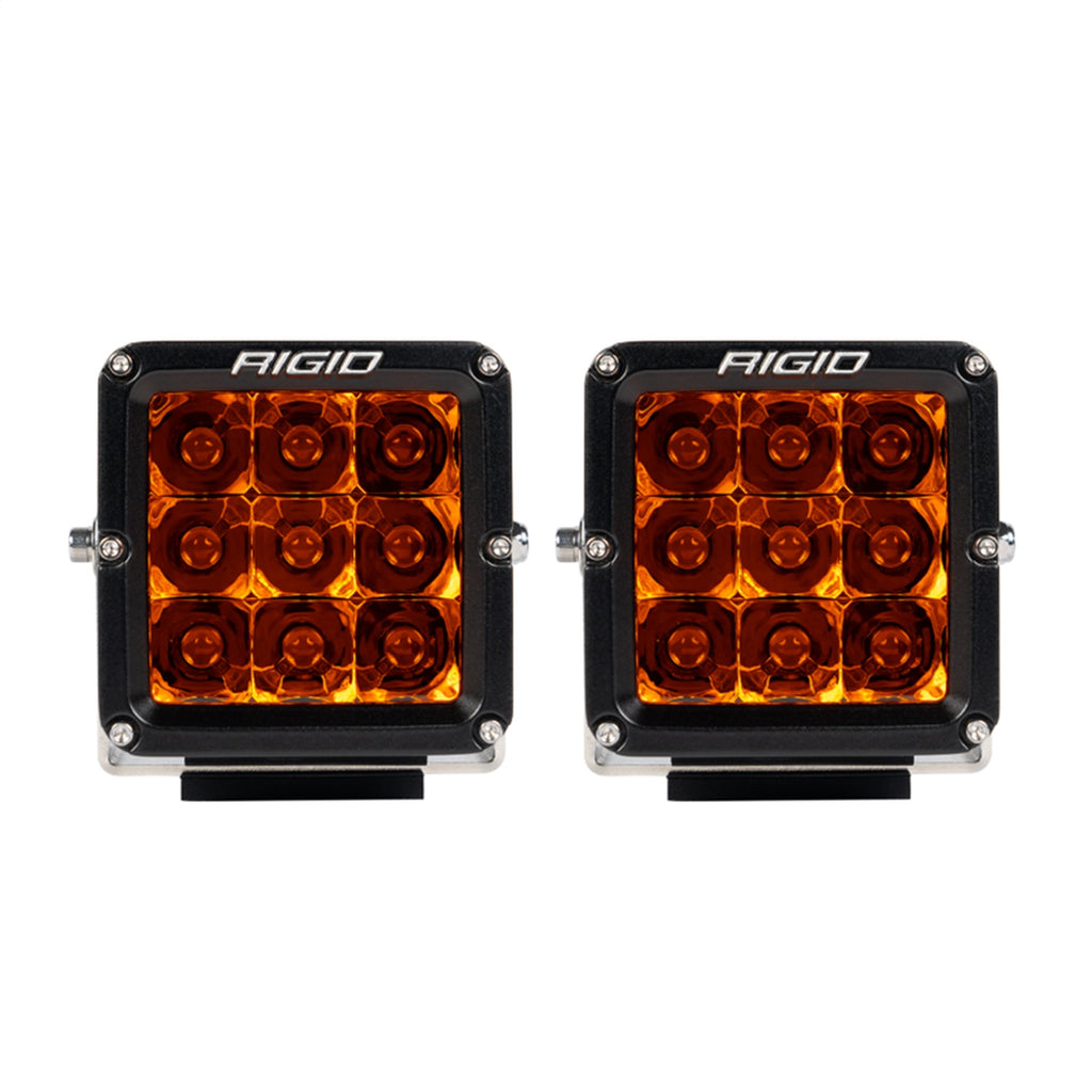 Rigid Industries 322214 D-XL PRO SPOT AMBER PRO LENS ; Pair
