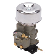 Load image into Gallery viewer, Air-Cleaner-94-Series-Round-Steel-Top-4-65In-Dia-X-3-125In-2-63In-Id-Raised-Base-Chrome