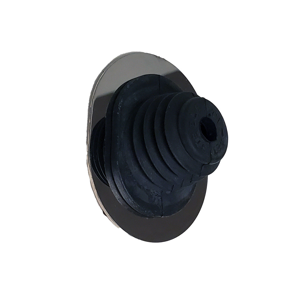 Borgeson 32253016-1 Firewall wiring grommet for cables, wires and hoses with bezel and hardware.