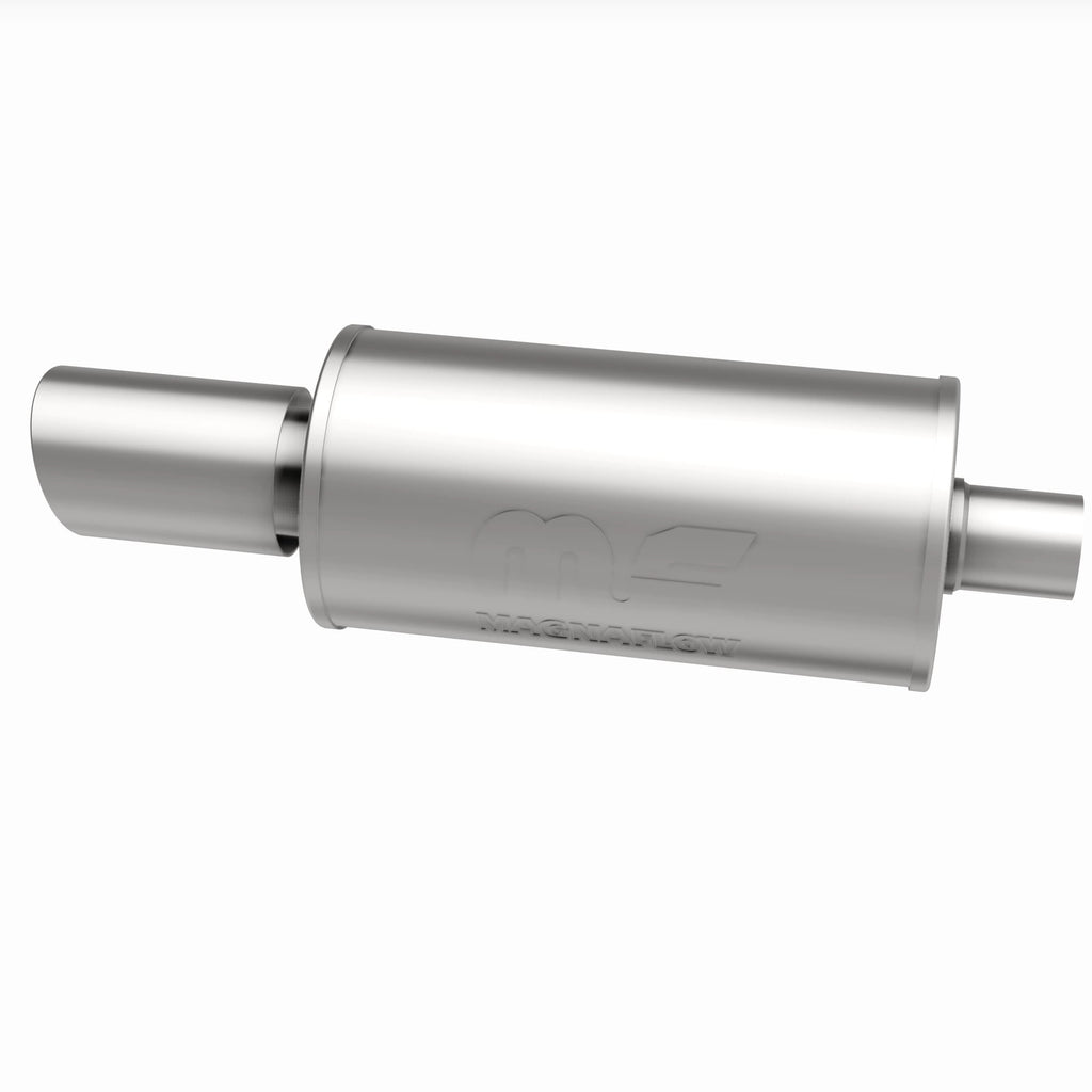 MagnaFlow Exhaust Products 14826 Straight-Through Performance Muffler; 2.25/4in. Center/Center; 7x14x7 Body