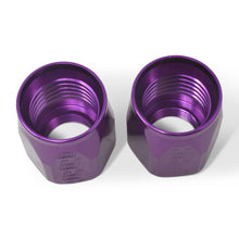 Load image into Gallery viewer, Performance-2-Piece--6-An-Anodized-Full-Flow-Swivel-Hose-End-Sockets-(Qty-2)---Purple