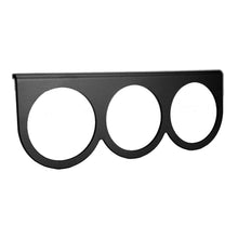Load image into Gallery viewer, AutoMeter 3233 GAUGE MOUNTING PANEL, TRIPLE, 2 5/8", BLACK, ALUMINUM