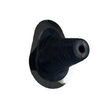 Load image into Gallery viewer, Borgeson 32341918-1 Brake and clutch pedal firewall boot. Teardrop stainless bezel and hardware.