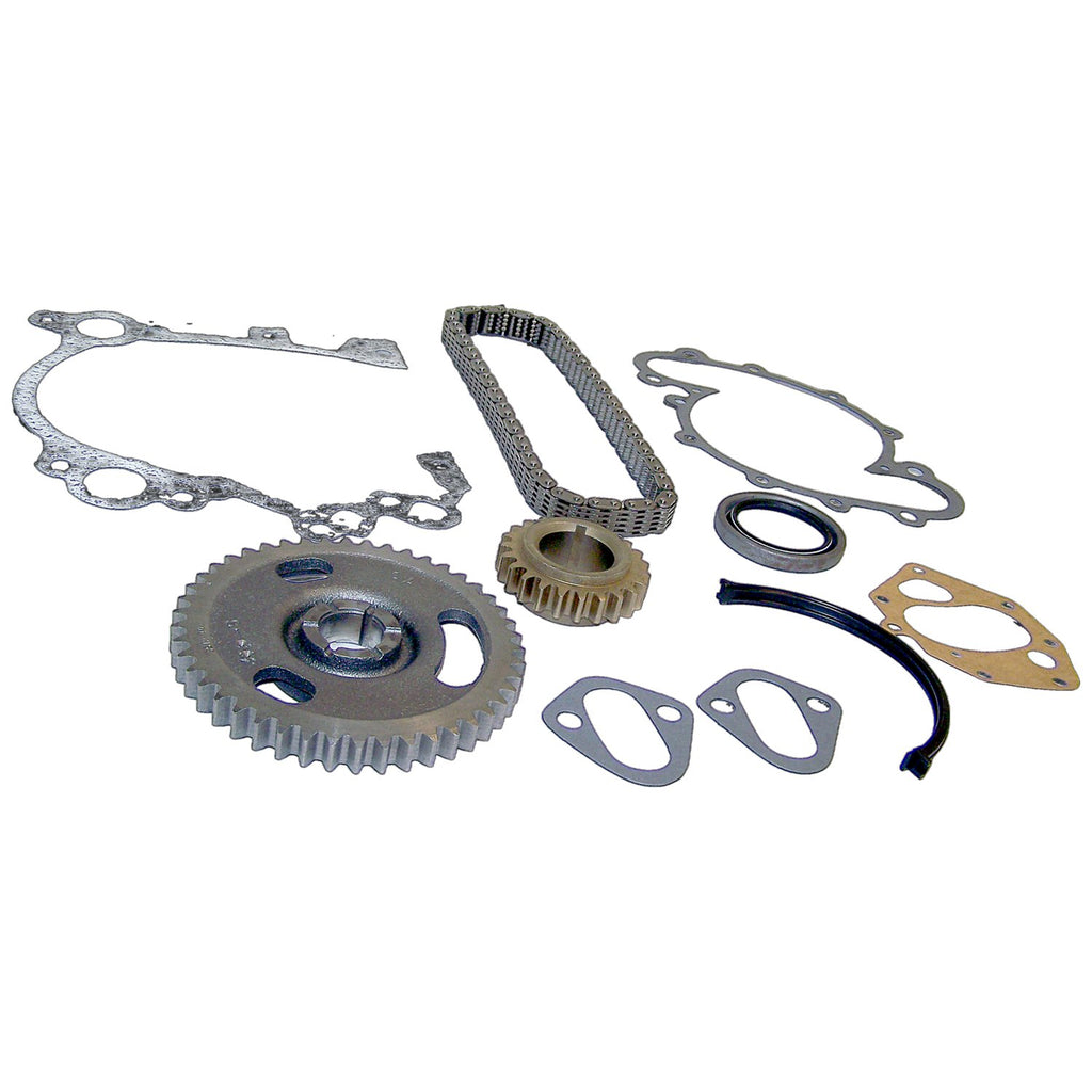 Crown Automotive Jeep Replacement 3234433K Timing Chain Kit for 79-81 CJs w/ 5.0L Eng, 79-91 SJ, J-Series w/ 5.9L, 6.6L Eng for Select Jeep CJ5, Jeep CJ7, Jeep Cherokee, Jeep Grand Wagoneer, Jeep J10, Jeep J20, Jeep Scrambler, Jeep Wagoneer