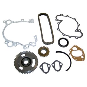 Crown Automotive Jeep Replacement 3234433K Timing Chain Kit for 79-81 CJs w/ 5.0L Eng, 79-91 SJ, J-Series w/ 5.9L, 6.6L Eng for Select Jeep CJ5, Jeep CJ7, Jeep Cherokee, Jeep Grand Wagoneer, Jeep J10, Jeep J20, Jeep Scrambler, Jeep Wagoneer