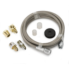 Load image into Gallery viewer, AutoMeter 3236 LINE, BRAIDED STAINLESS STEEL, #3 DIA., 6FT. LENGTH, -3AN AND 1/8" NPTF FITTINGS