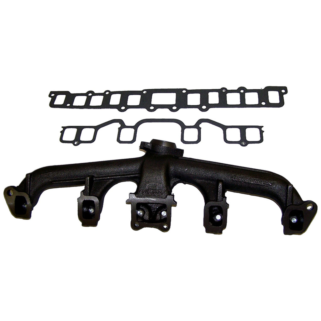 Crown Automotive Jeep Replacement 3237427K Exhaust Manifold & Gasket Kit for Jeep Select 80+ CJs, YJ, SJ, J-Series w/ 4.2L
